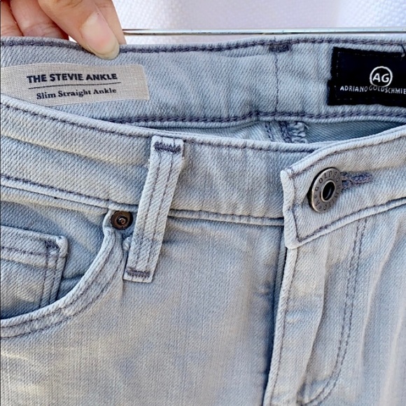 AG The Stevie Skinny Jeans in Grey - Picture 3 of 4